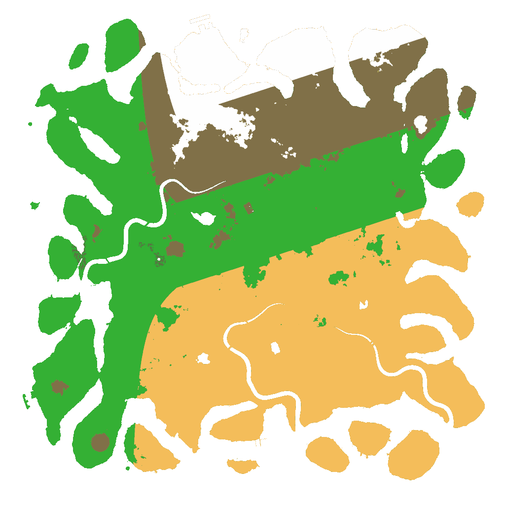 Biome Rust Map: Custom Map