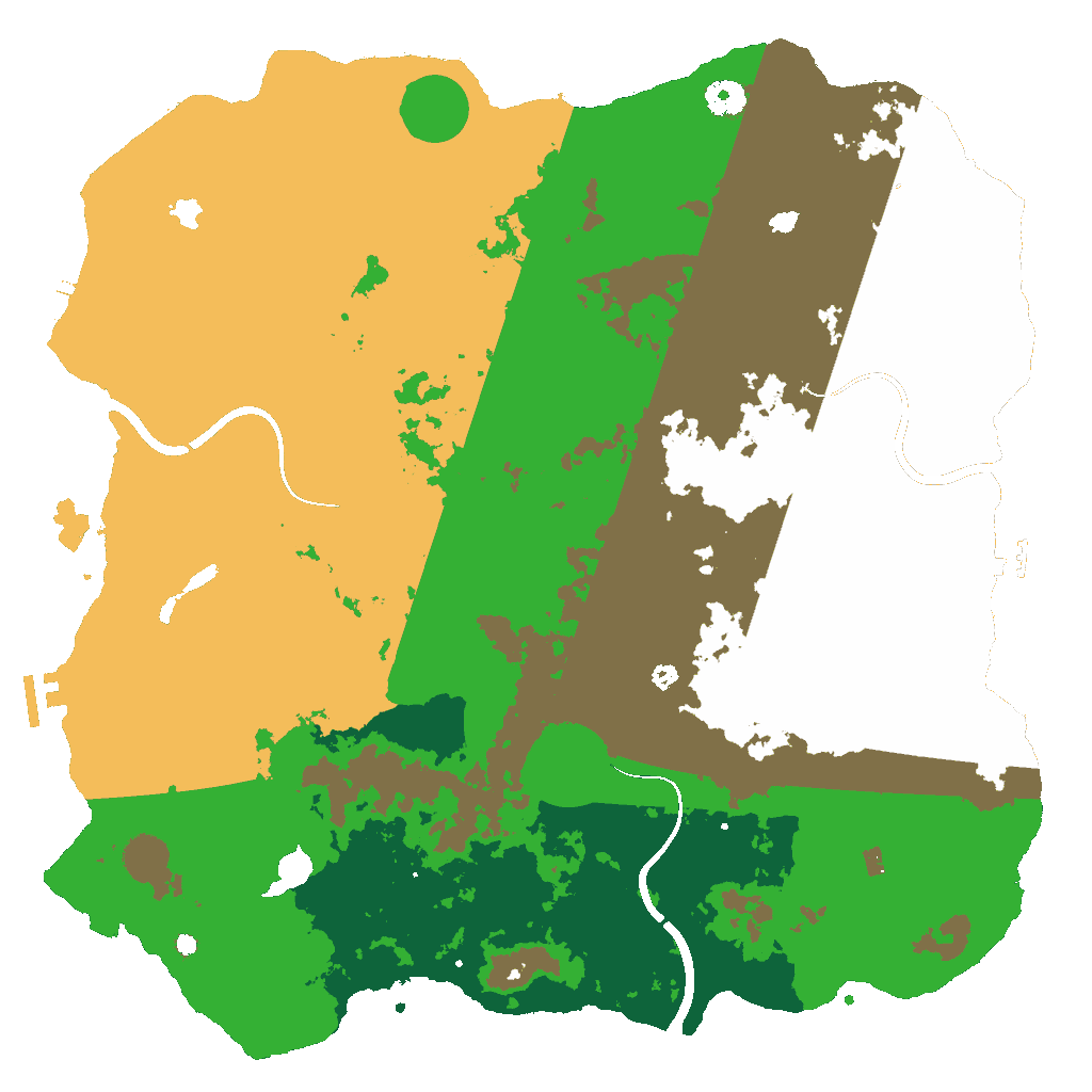 Biome Rust Map: Custom Map