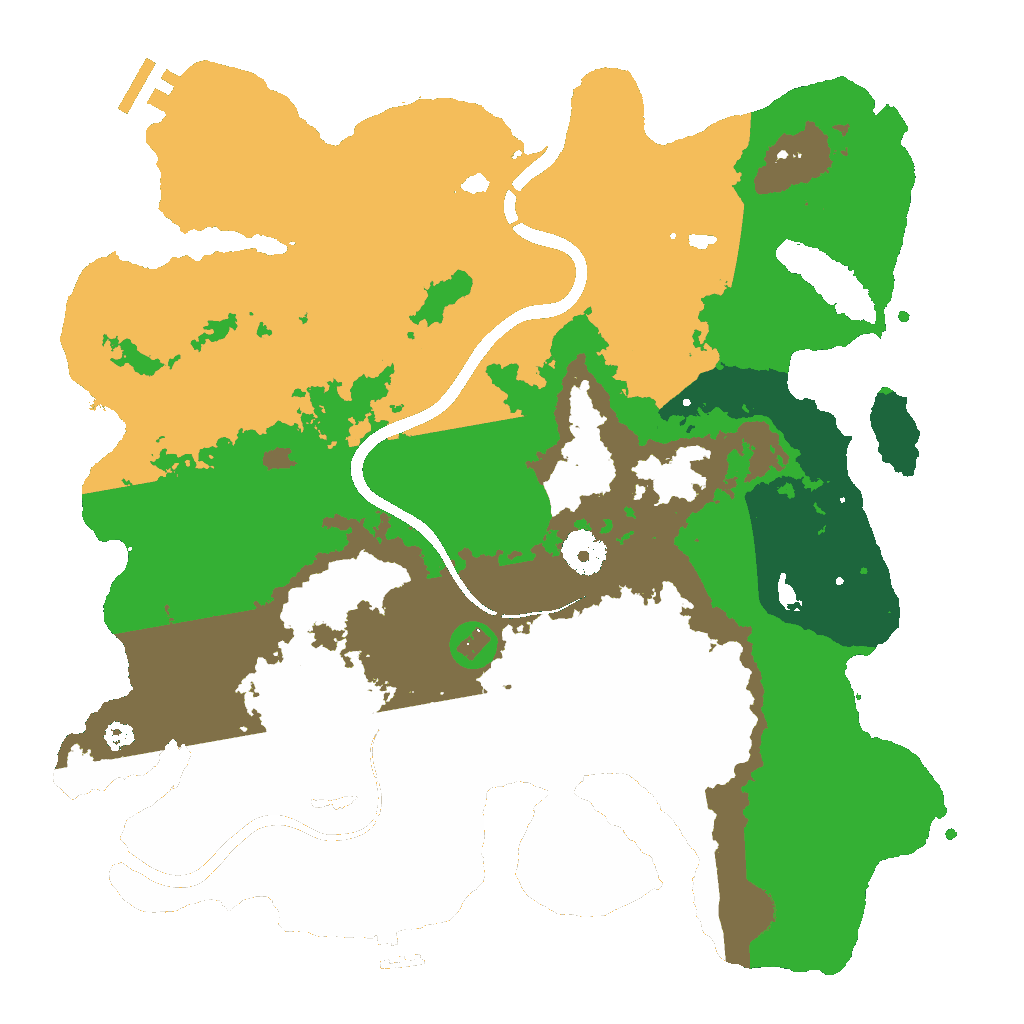 Biome Rust Map: Custom Map
