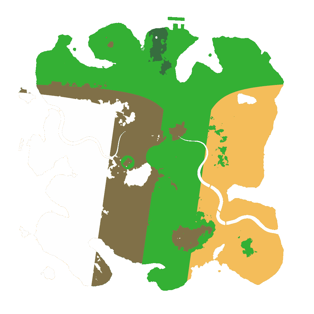 Biome Rust Map: Custom Map