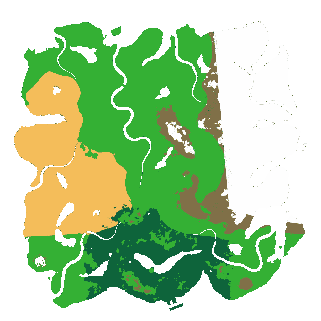 Biome Rust Map: Custom Map
