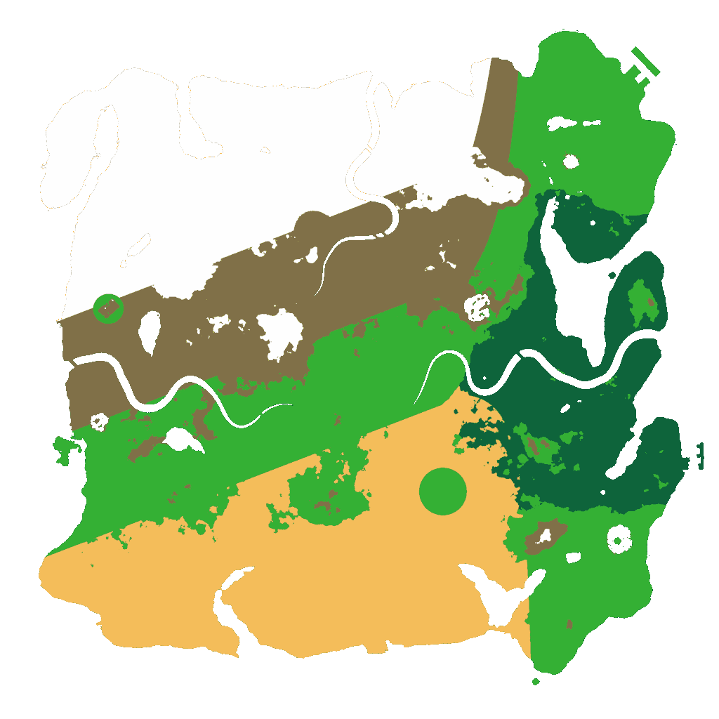 Biome Rust Map: Custom Map