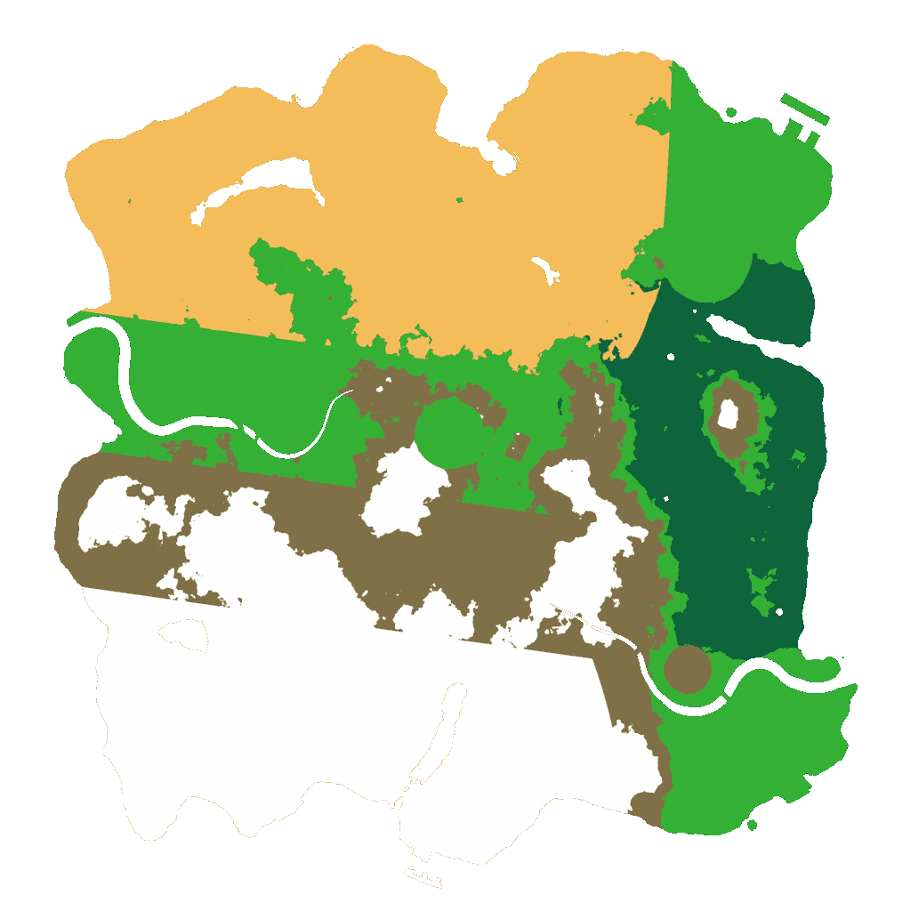 Biome Rust Map: Custom Map