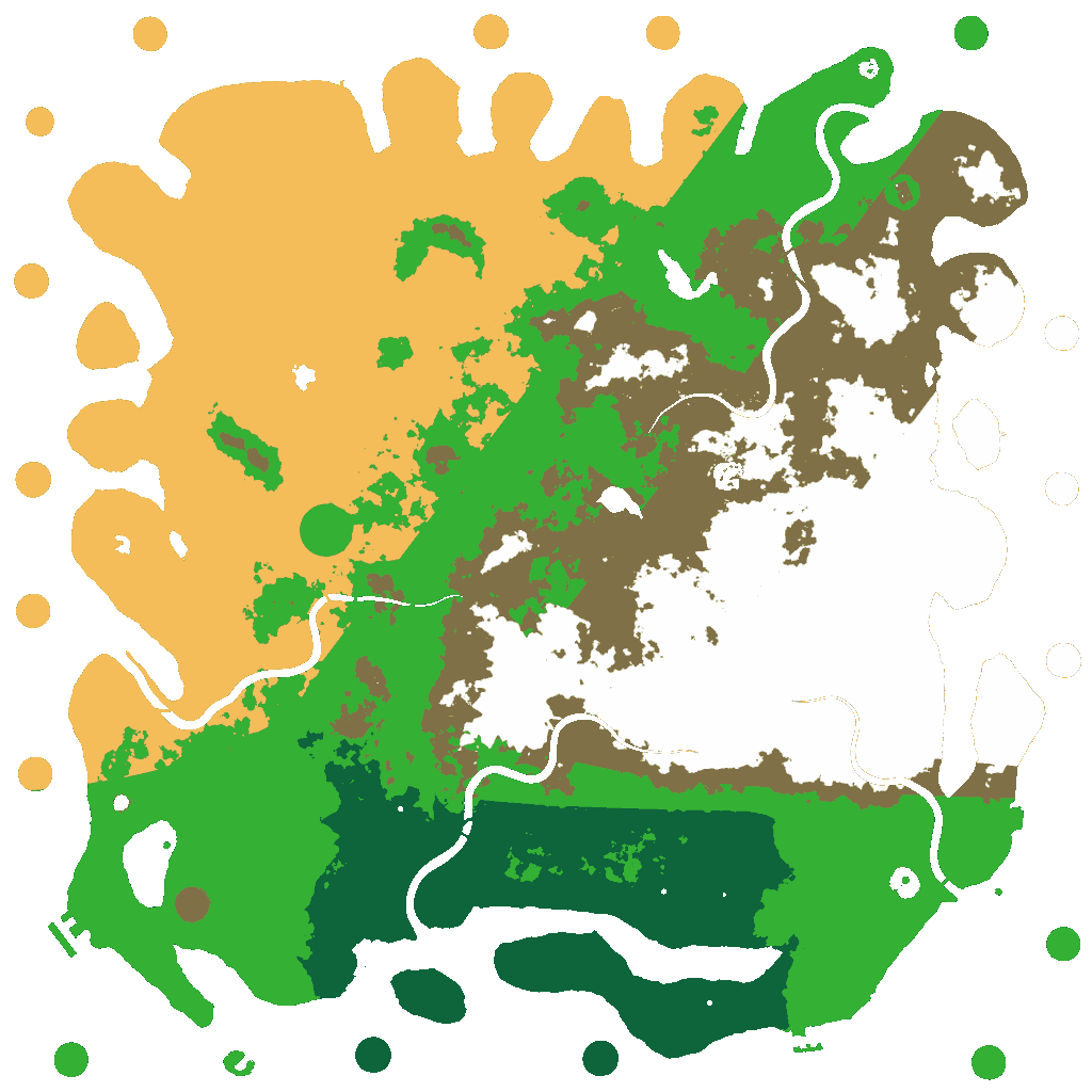 Biome Rust Map: Custom Map
