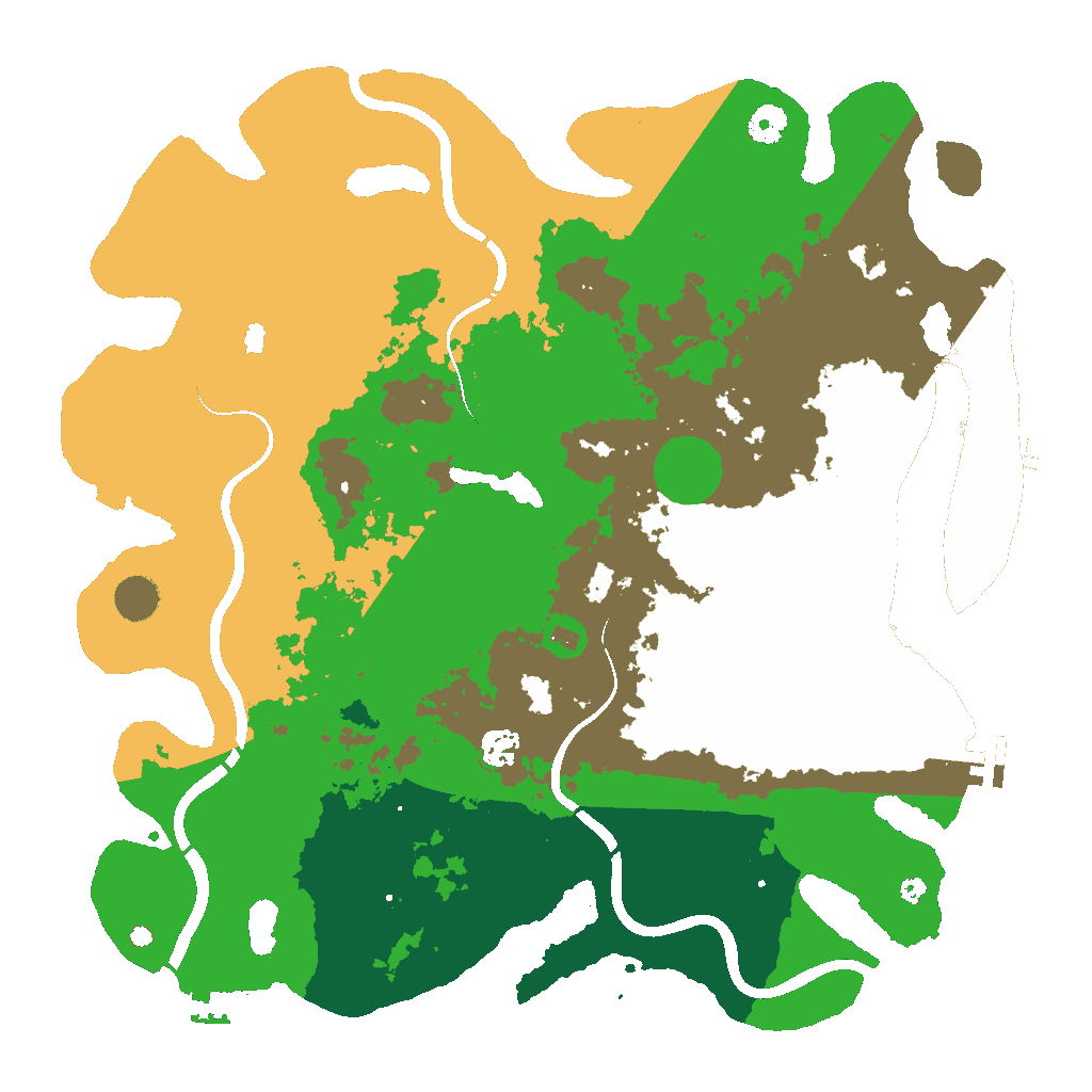 Biome Rust Map: Custom Map