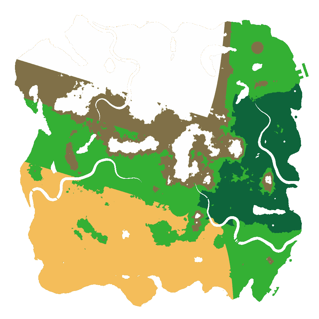Biome Rust Map: Custom Map