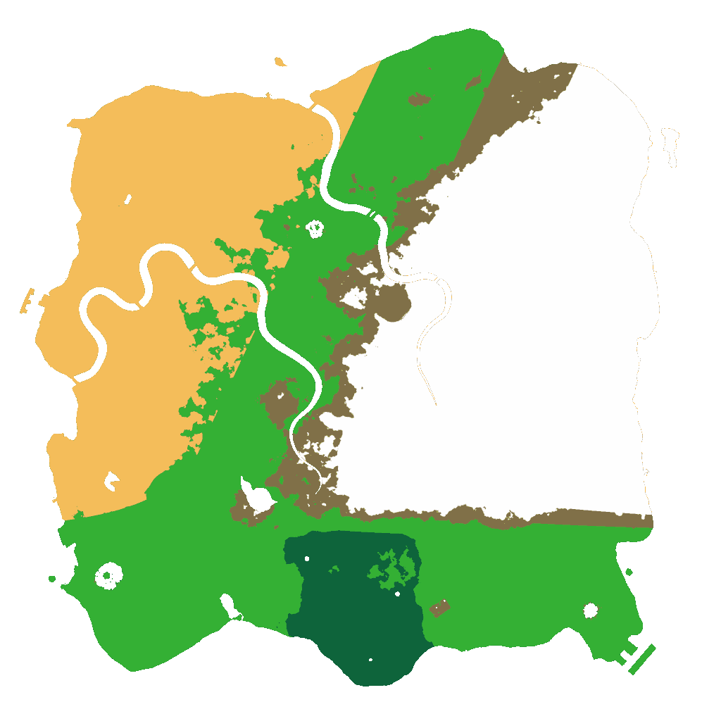 Biome Rust Map: Custom Map