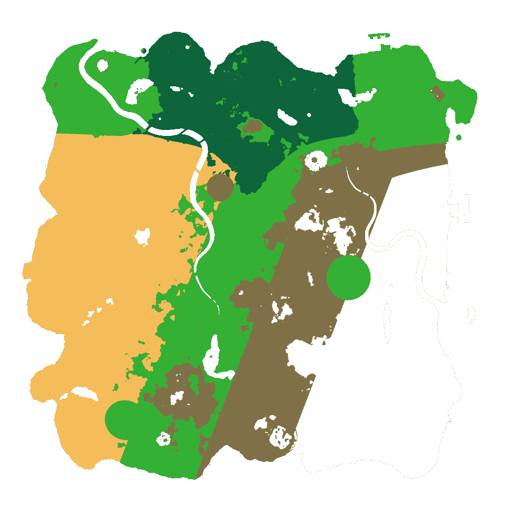 Biome Rust Map: Custom Map