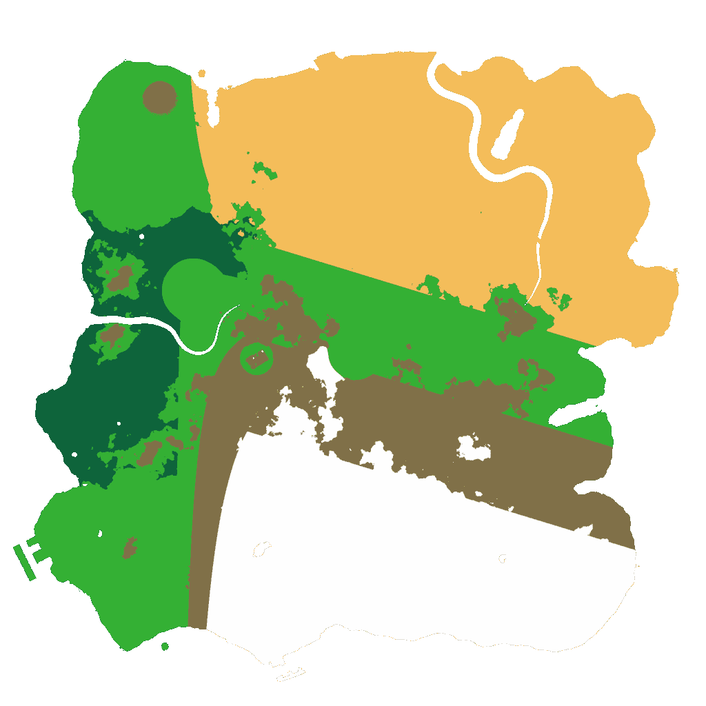 Biome Rust Map: Custom Map