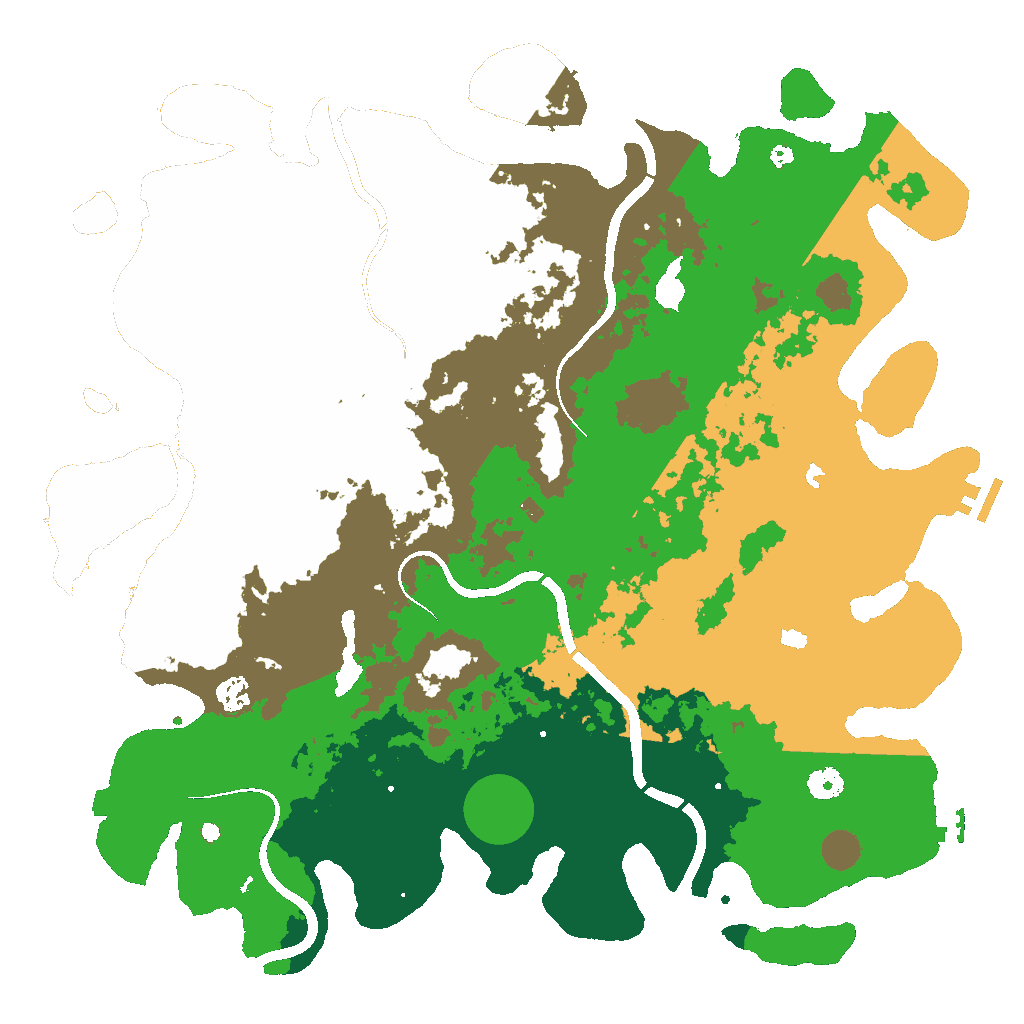 Biome Rust Map: Custom Map