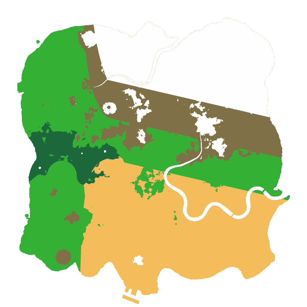 Biome Rust Map: Custom Map