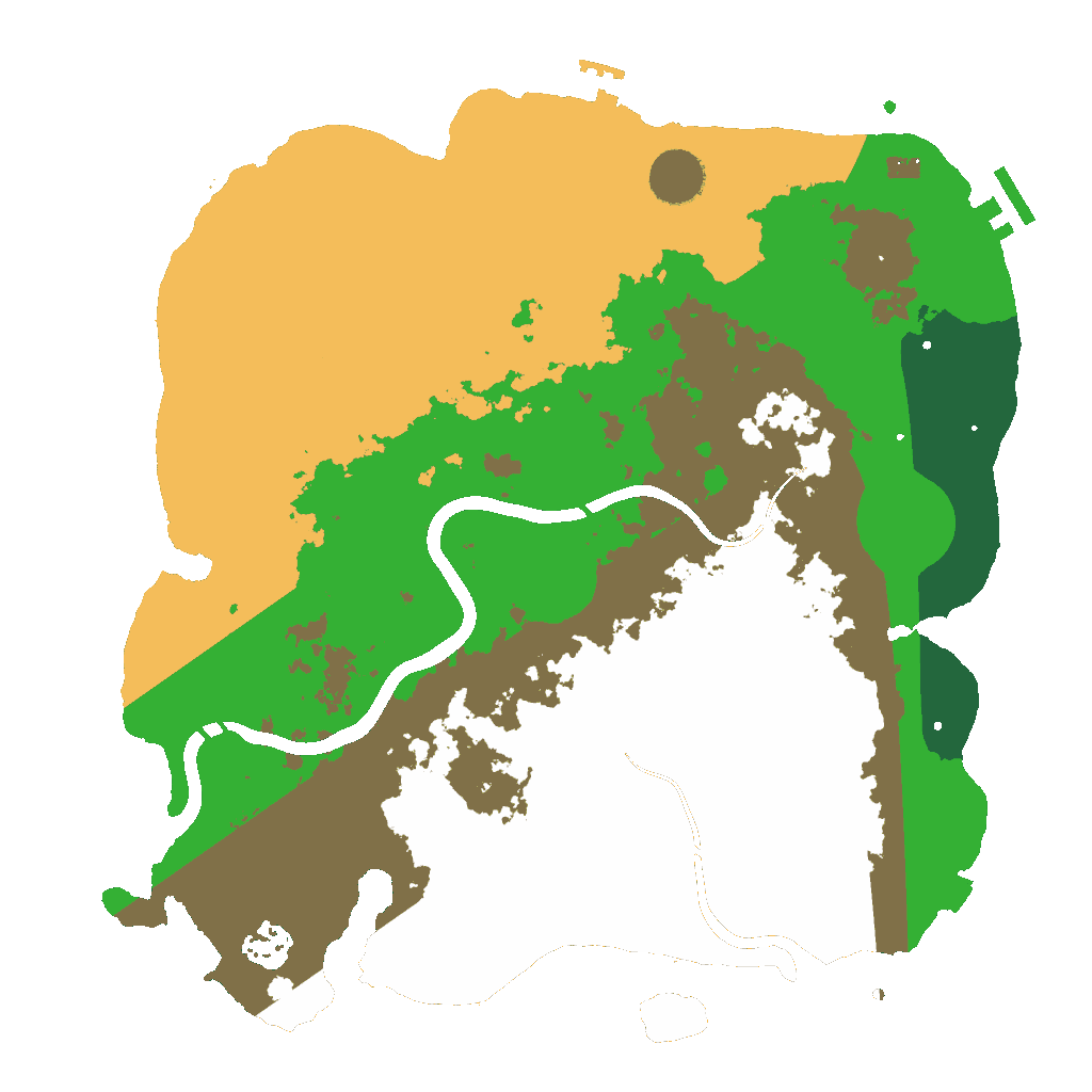 Biome Rust Map: Custom Map
