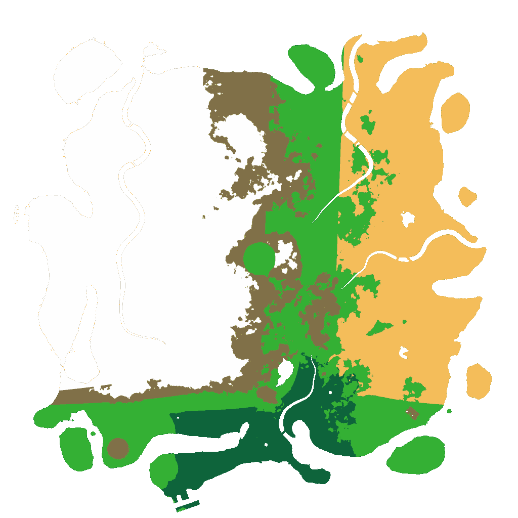 Biome Rust Map: Custom Map