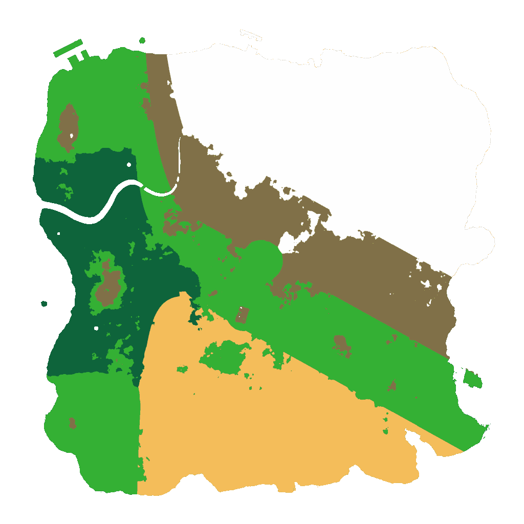 Biome Rust Map: Custom Map