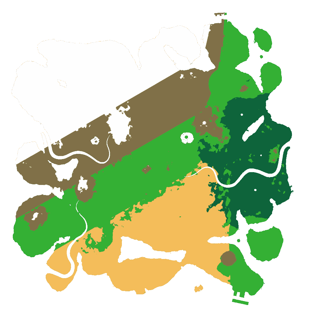 Biome Rust Map: Custom Map