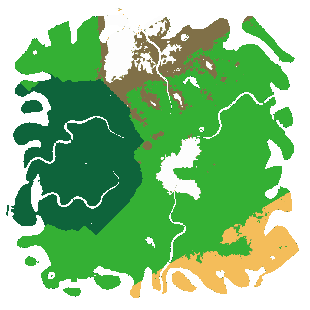 Biome Rust Map: Custom Map