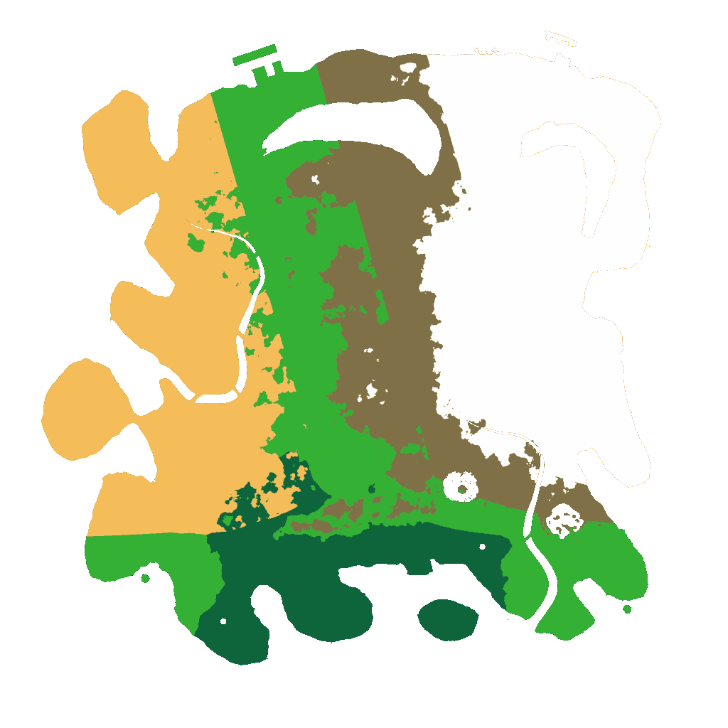 Biome Rust Map: Custom Map