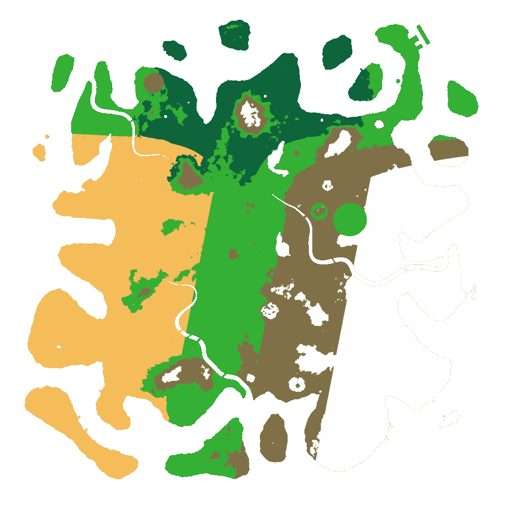 Biome Rust Map: Custom Map
