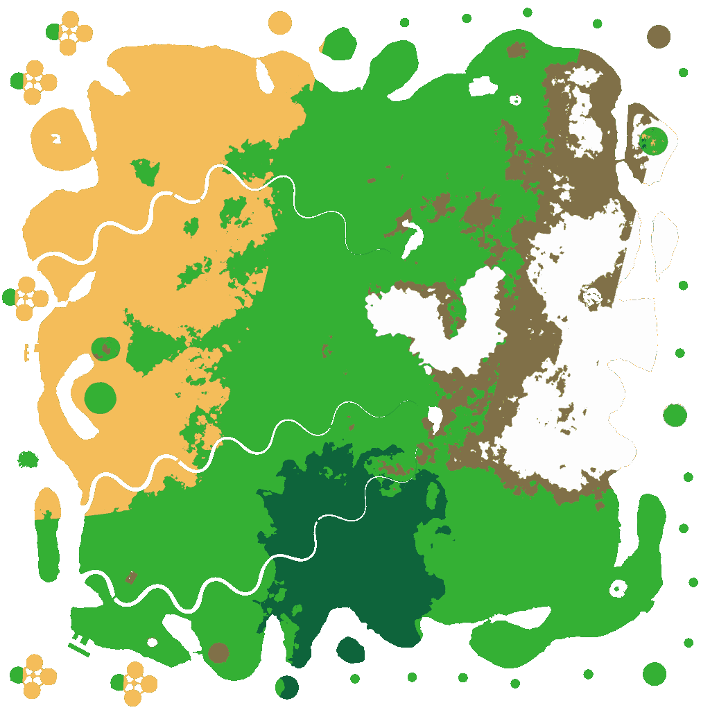 Biome Rust Map: Custom Map