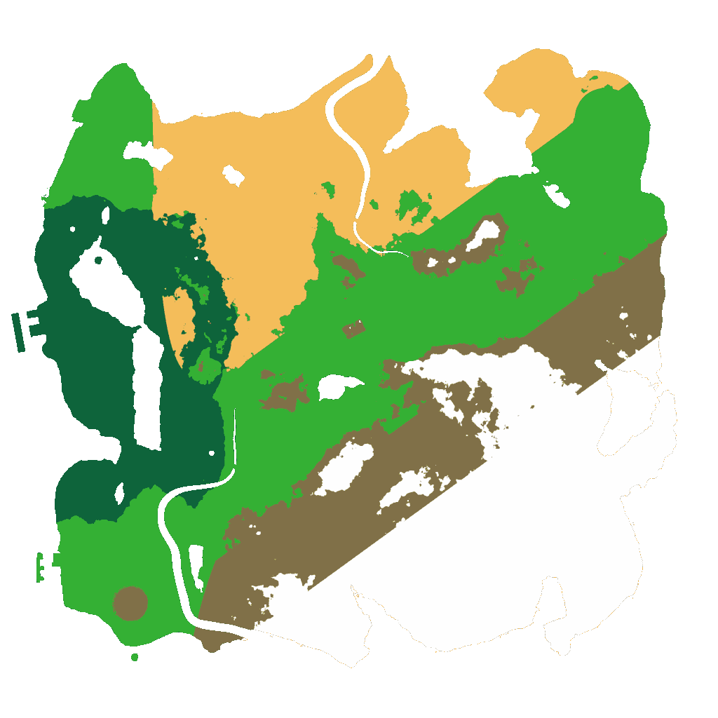 Biome Rust Map: Custom Map