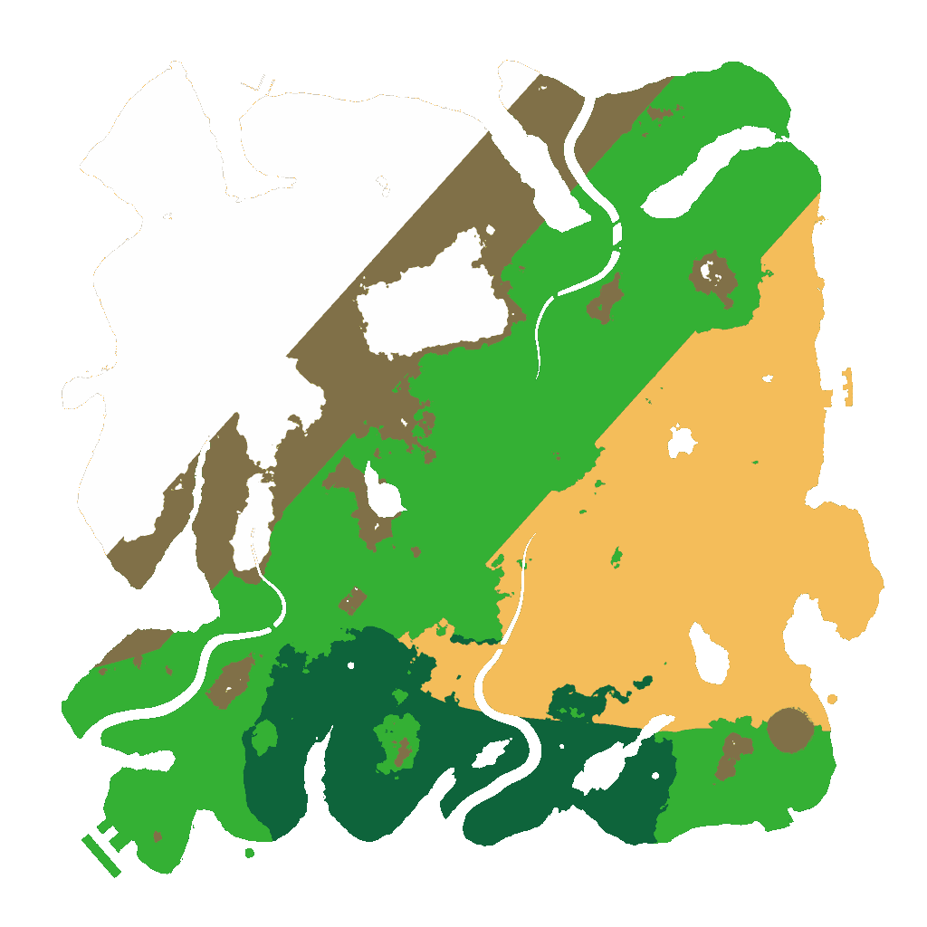 Biome Rust Map: Custom Map