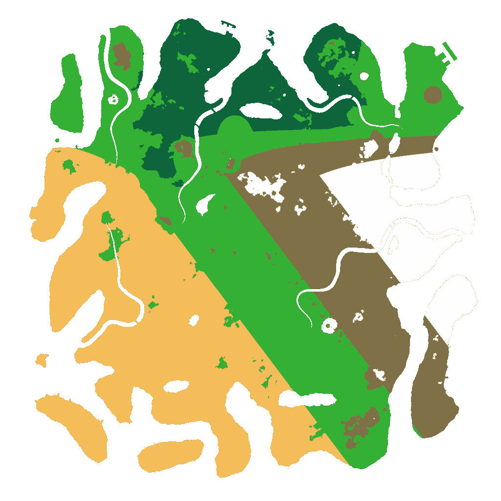 Biome Rust Map: Custom Map