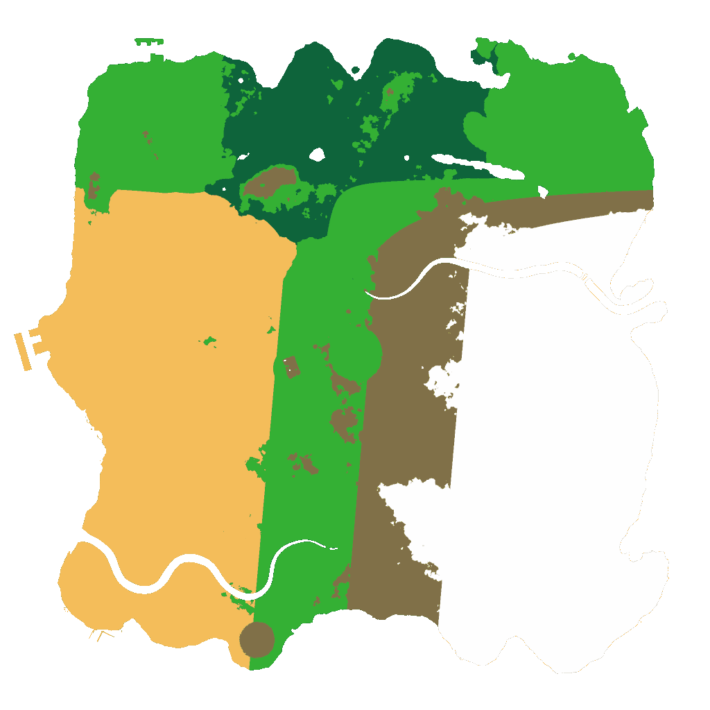 Biome Rust Map: Custom Map