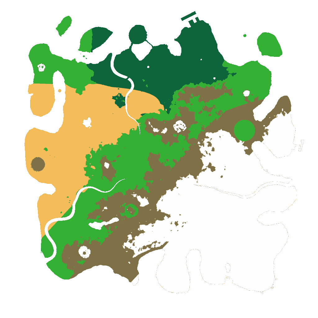 Biome Rust Map: Custom Map