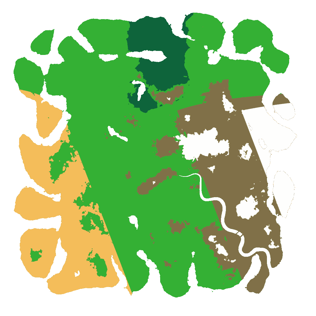 Biome Rust Map: Custom Map