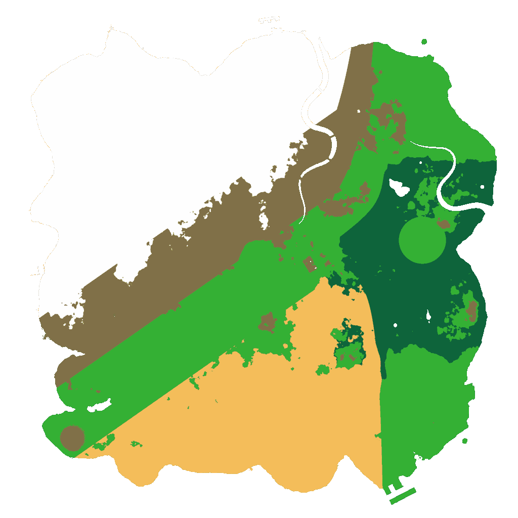 Biome Rust Map: Custom Map