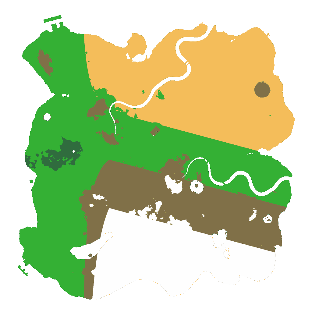 Biome Rust Map: Custom Map