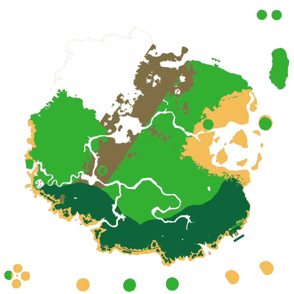 Biome Rust Map: Custom Map