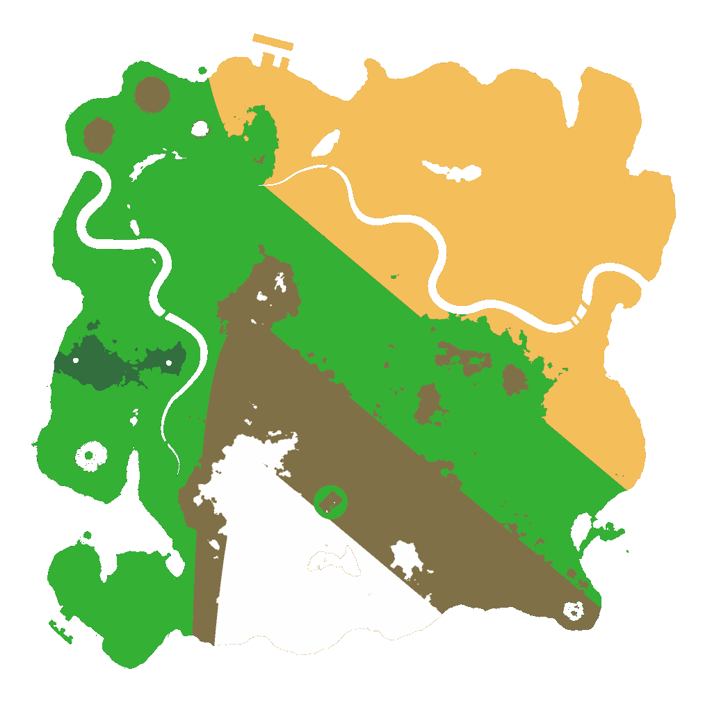 Biome Rust Map: Custom Map