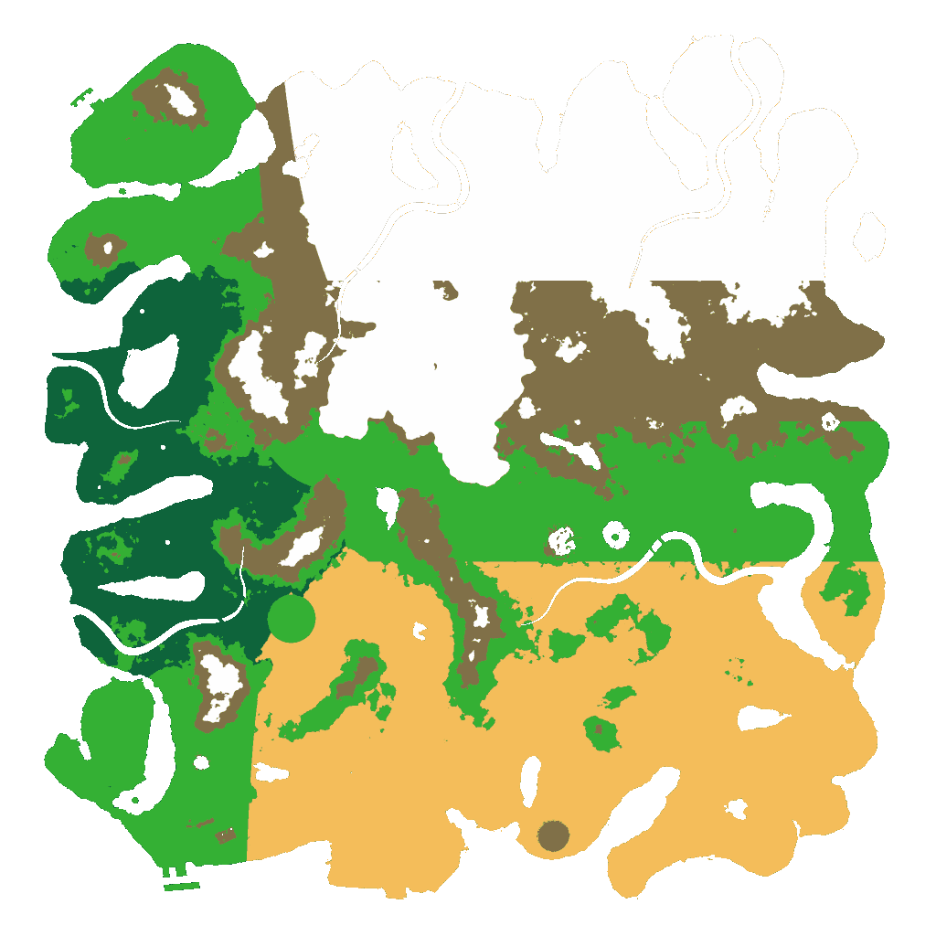 Biome Rust Map: Custom Map