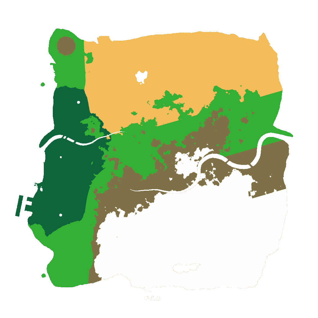 Biome Rust Map: Custom Map