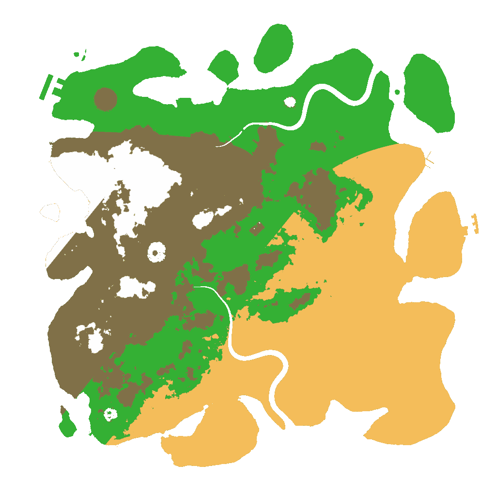 Biome Rust Map: Custom Map