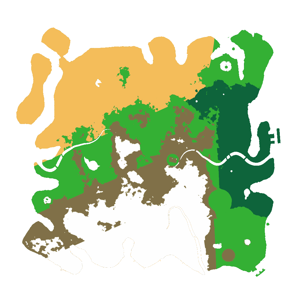 Biome Rust Map: Custom Map