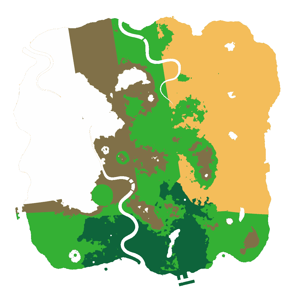 Biome Rust Map: Custom Map