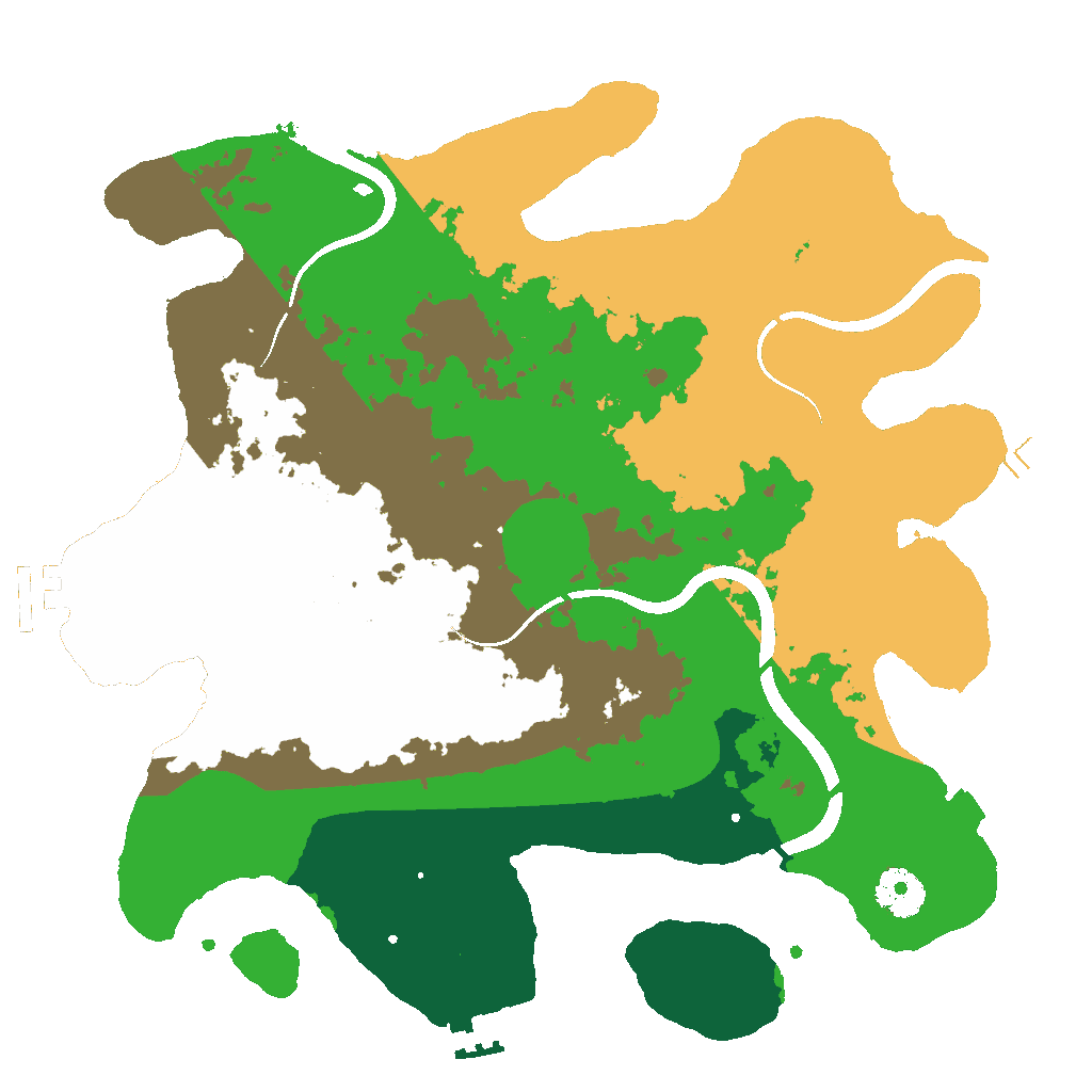 Biome Rust Map: Custom Map
