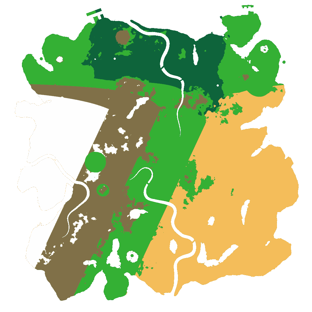Biome Rust Map: Custom Map