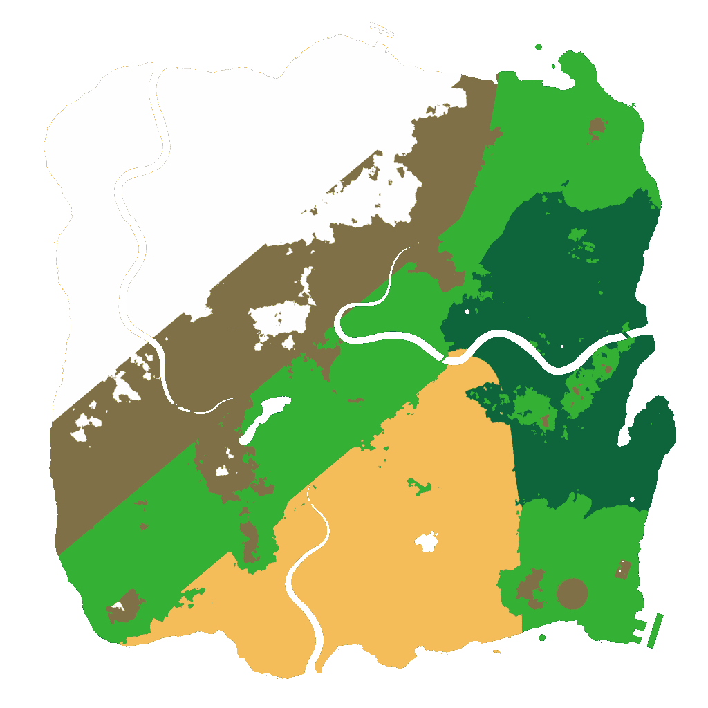 Biome Rust Map: Custom Map