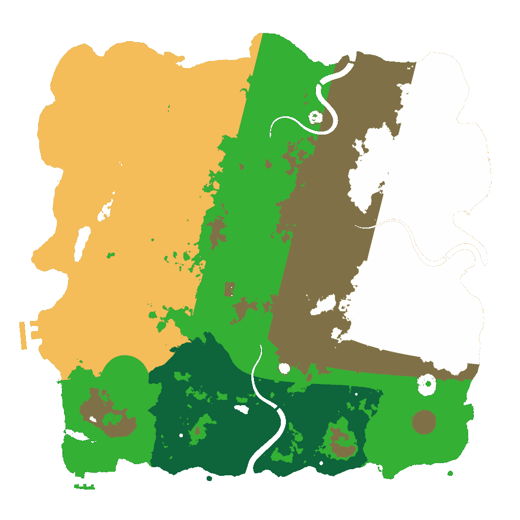 Biome Rust Map: Custom Map