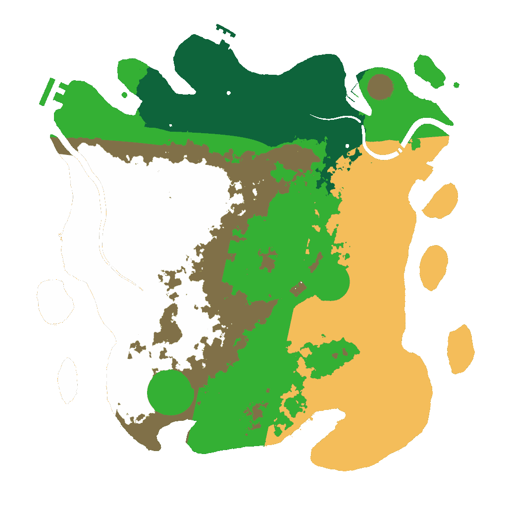 Biome Rust Map: Custom Map