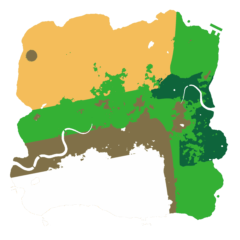Biome Rust Map: Custom Map