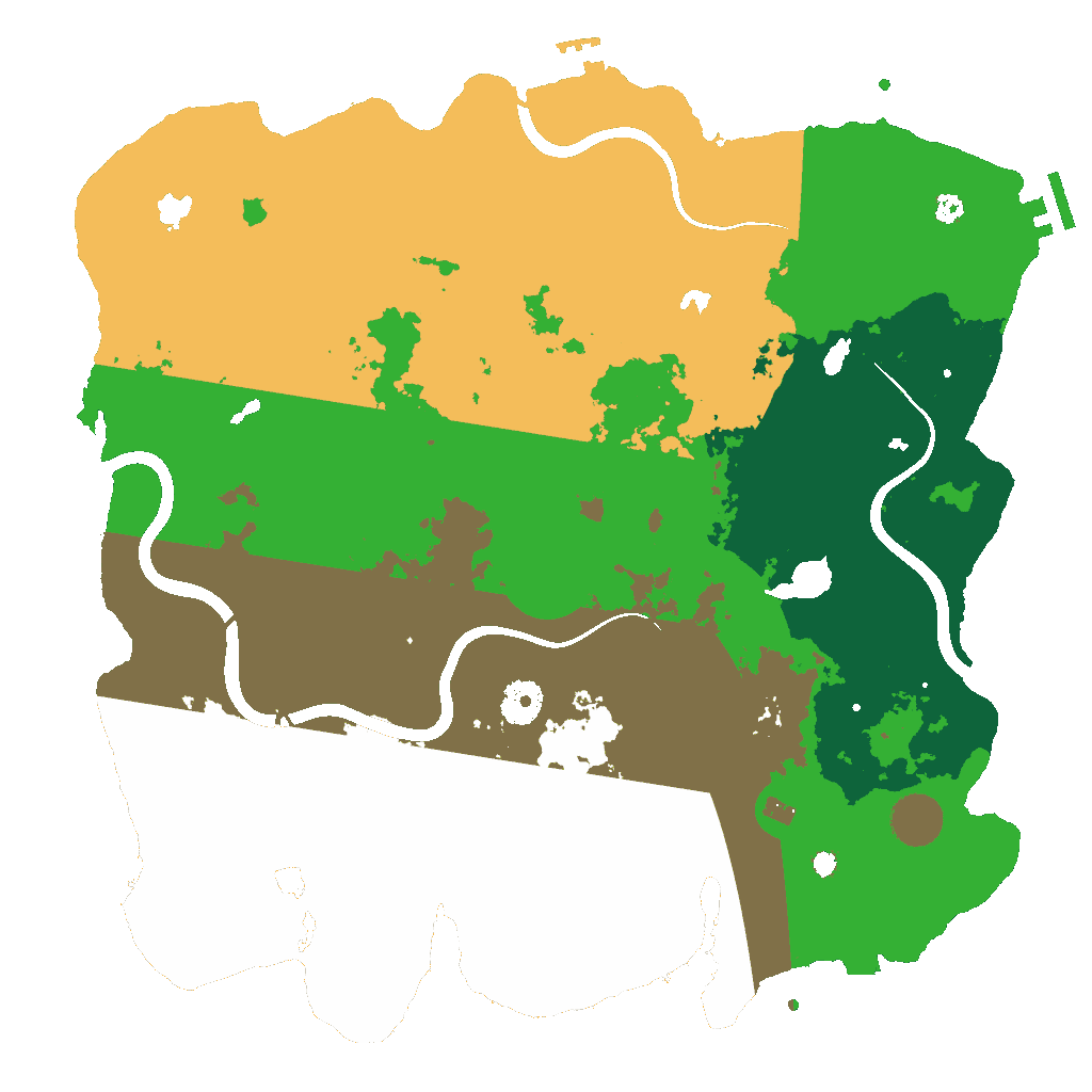 Biome Rust Map: Custom Map