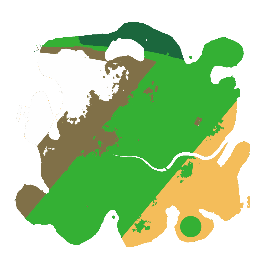 Biome Rust Map: Custom Map