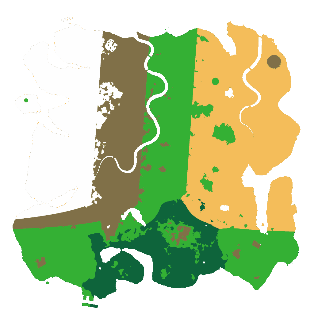 Biome Rust Map: Custom Map