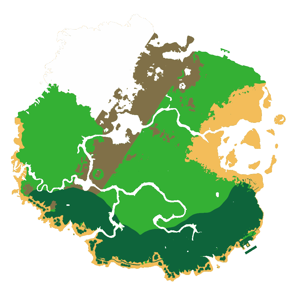 Biome Rust Map: Custom Map