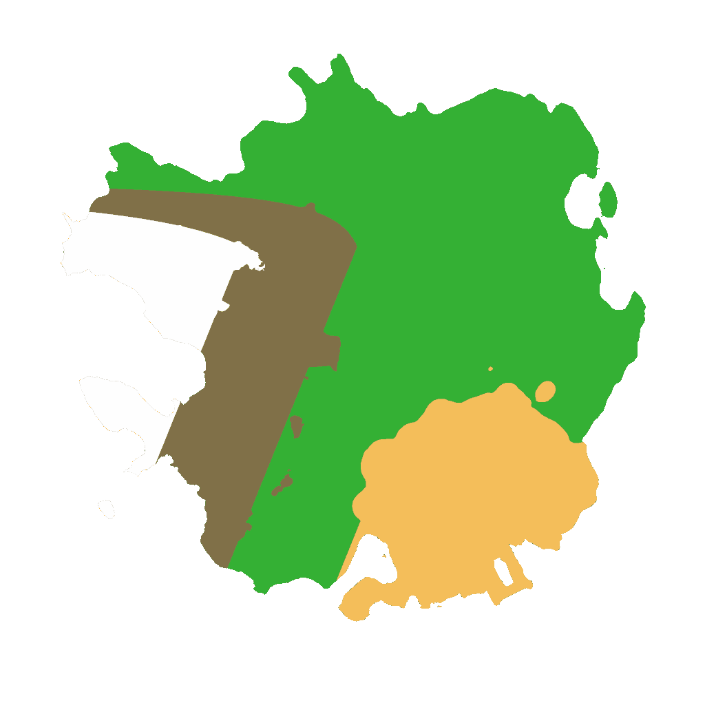 Biome Rust Map: Custom Map