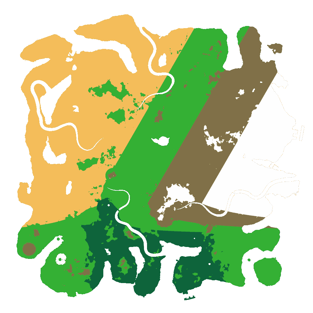 Biome Rust Map: Custom Map